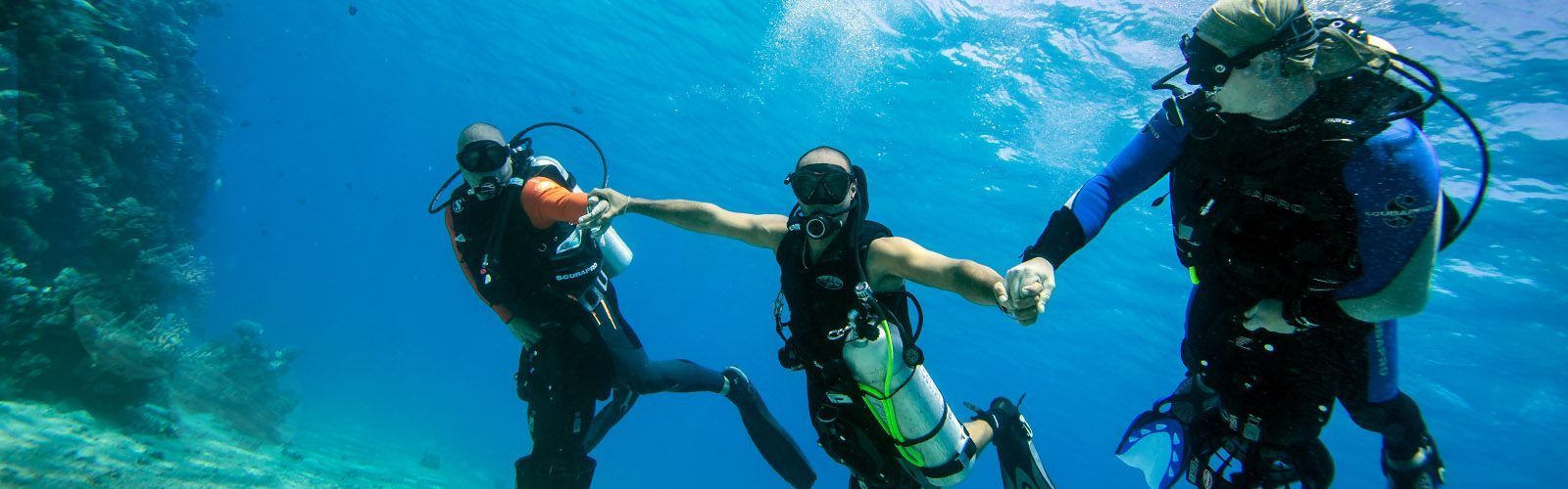 Tauchen El Gouna - SCUBA WORLD DIVERS IN EL GOUNA's Courses