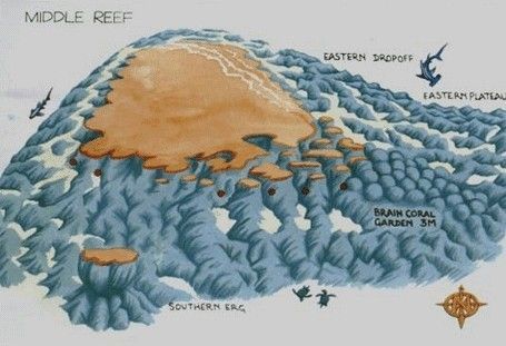 Middle Reef Ost und West